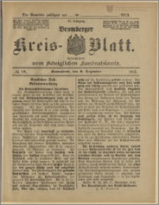 Bromberger Kreis-Blatt, 1913, nr 98