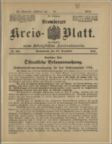 Bromberger Kreis-Blatt, 1913, nr 100