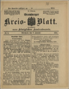 Bromberger Kreis-Blatt, 1914, nr 2