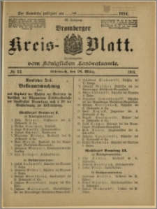 Bromberger Kreis-Blatt, 1914, nr 22