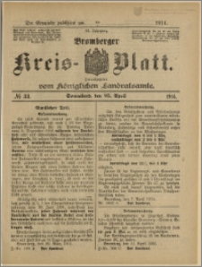 Bromberger Kreis-Blatt, 1914, nr 33