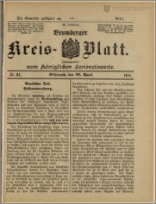 Bromberger Kreis-Blatt, 1914, nr 34