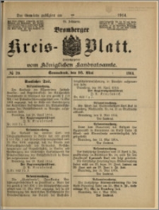 Bromberger Kreis-Blatt, 1914, nr 39