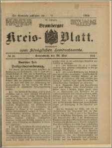 Bromberger Kreis-Blatt, 1914, nr 41