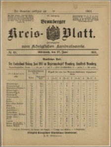Bromberger Kreis-Blatt, 1914, nr 48