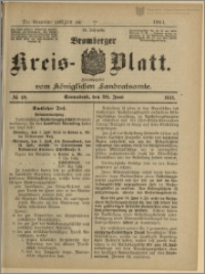 Bromberger Kreis-Blatt, 1914, nr 49