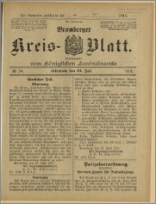 Bromberger Kreis-Blatt, 1914, nr 58