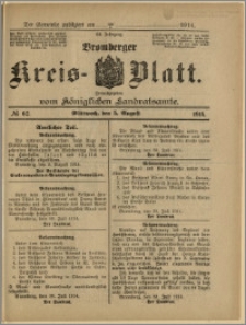 Bromberger Kreis-Blatt, 1914, nr 62