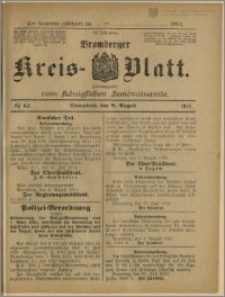 Bromberger Kreis-Blatt, 1914, nr 63