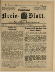 Bromberger Kreis-Blatt, 1914, nr 69