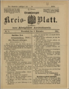Bromberger Kreis-Blatt, 1914, nr 71