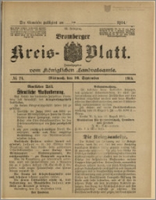 Bromberger Kreis-Blatt, 1914, nr 74