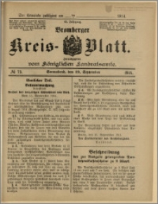 Bromberger Kreis-Blatt, 1914, nr 75