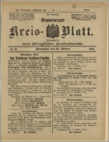 Bromberger Kreis-Blatt, 1914, nr 81