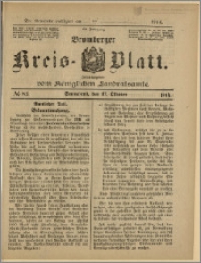 Bromberger Kreis-Blatt, 1914, nr 83
