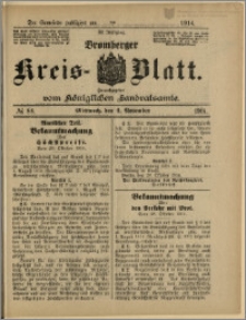 Bromberger Kreis-Blatt, 1914, nr 88