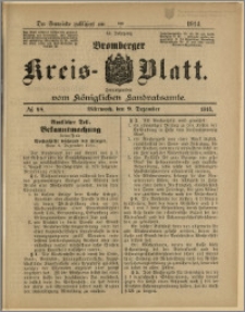 Bromberger Kreis-Blatt, 1914, nr 98