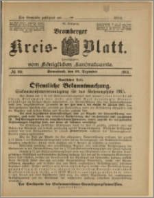 Bromberger Kreis-Blatt, 1914, nr 99