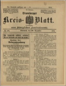 Bromberger Kreis-Blatt, 1914, nr 104