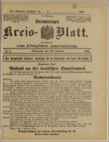 Bromberger Kreis-Blatt, 1915, nr 6