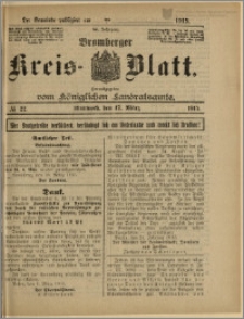 Bromberger Kreis-Blatt, 1915, nr 22