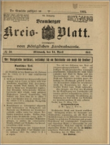 Bromberger Kreis-Blatt, 1915, nr 30