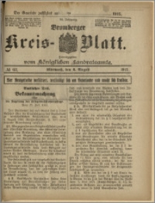 Bromberger Kreis-Blatt, 1915, nr 62