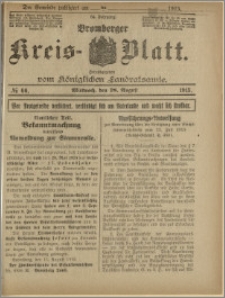 Bromberger Kreis-Blatt, 1915, nr 66