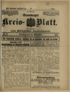 Bromberger Kreis-Blatt, 1915, nr 74