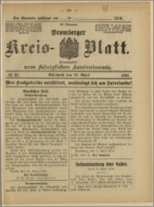 Bromberger Kreis-Blatt, 1916, nr 29