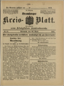 Bromberger Kreis-Blatt, 1916, nr 33