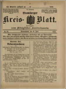 Bromberger Kreis-Blatt, 1916, nr 54