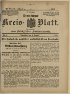 Bromberger Kreis-Blatt, 1916, nr 61