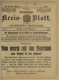 Bromberger Kreis-Blatt, 1916, nr 74