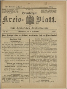 Bromberger Kreis-Blatt, 1916, nr 87