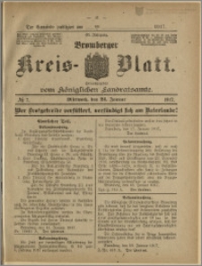 Bromberger Kreis-Blatt, 1917, nr 7