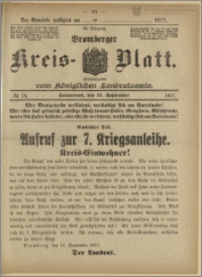Bromberger Kreis-Blatt, 1917, nr 74
