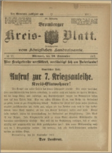 Bromberger Kreis-Blatt, 1917, nr 77