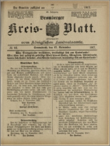 Bromberger Kreis-Blatt, 1917, nr 92