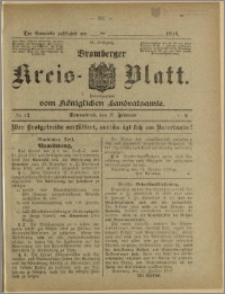 Bromberger Kreis-Blatt, 1918, nr 12