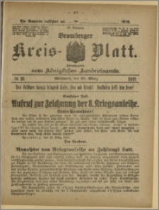 Bromberger Kreis-Blatt, 1918, nr 25