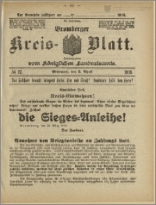 Bromberger Kreis-Blatt, 1918, nr 27