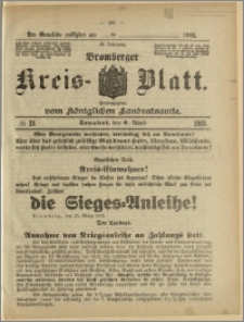 Bromberger Kreis-Blatt, 1918, nr 28