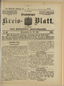 Bromberger Kreis-Blatt, 1918, nr 40