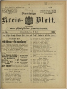 Bromberger Kreis-Blatt, 1918, nr 54