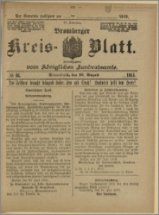 Bromberger Kreis-Blatt, 1918, nr 64