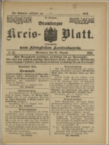 Bromberger Kreis-Blatt, 1918, nr 67