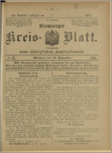 Bromberger Kreis-Blatt, 1918, nr 75