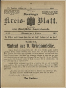 Bromberger Kreis-Blatt, 1918, nr 81