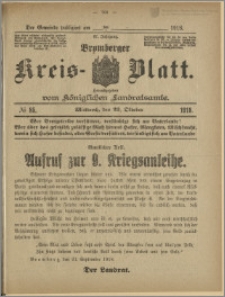 Bromberger Kreis-Blatt, 1918, nr 85